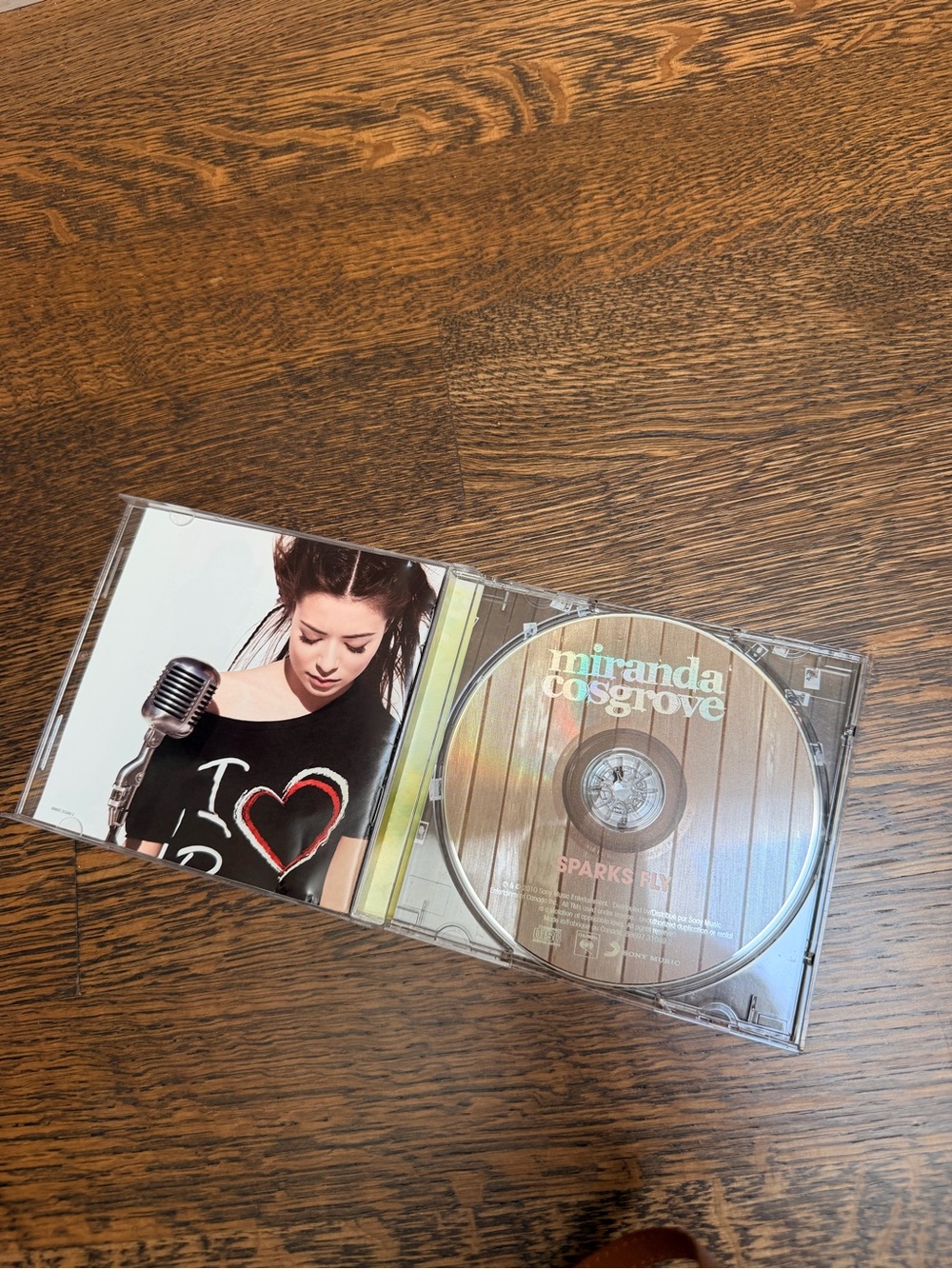 Y2K MIRANDA COSGROVE Sparks Fly CD Album In Case Good Condition - Picture 3 of 5